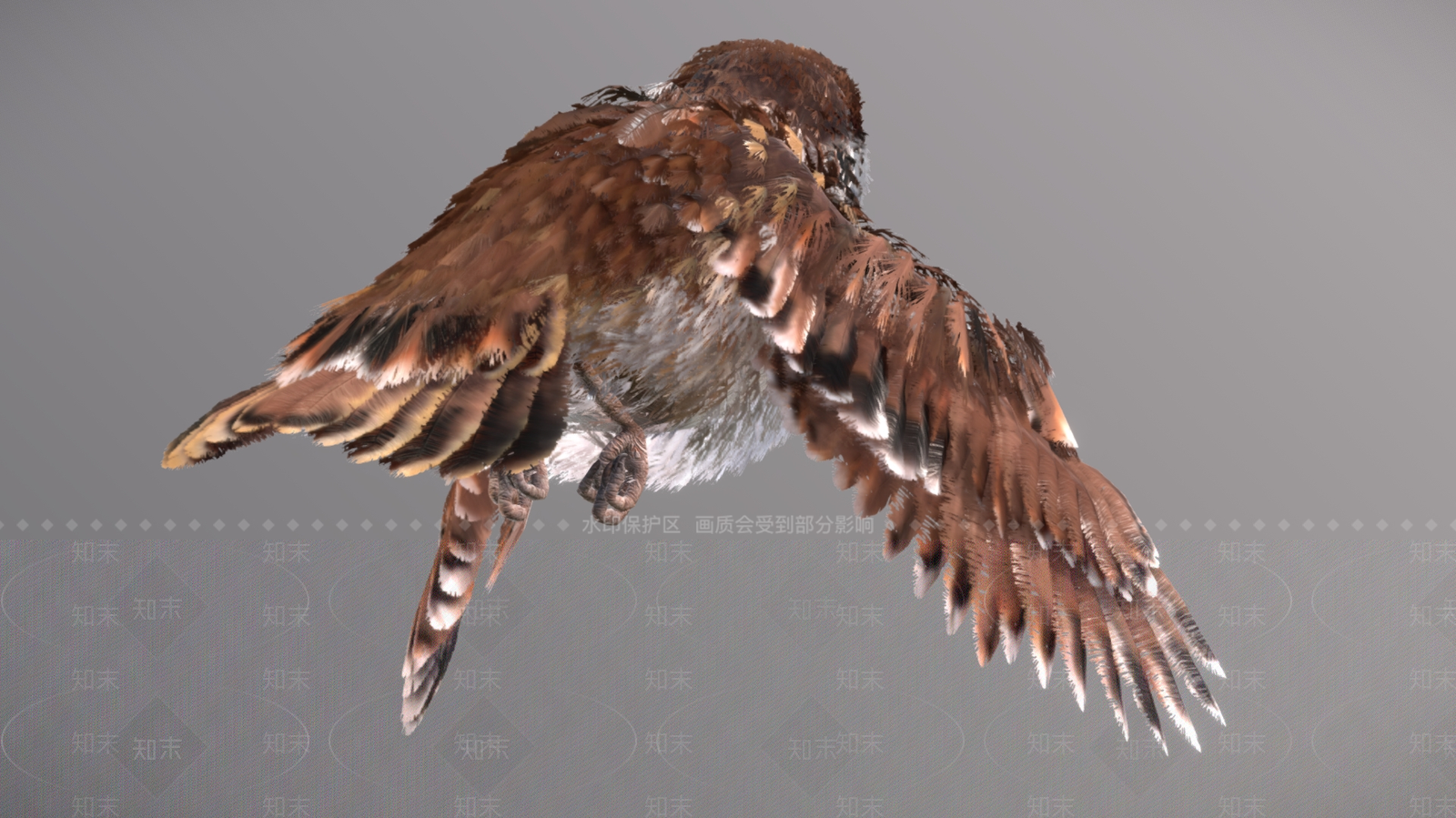 飞行类动物3D模型下载【ID:1178971614】