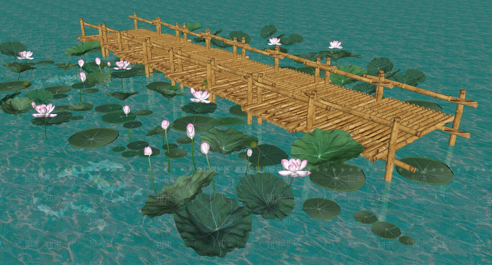 水生植物SU模型下载【ID:1178982174】