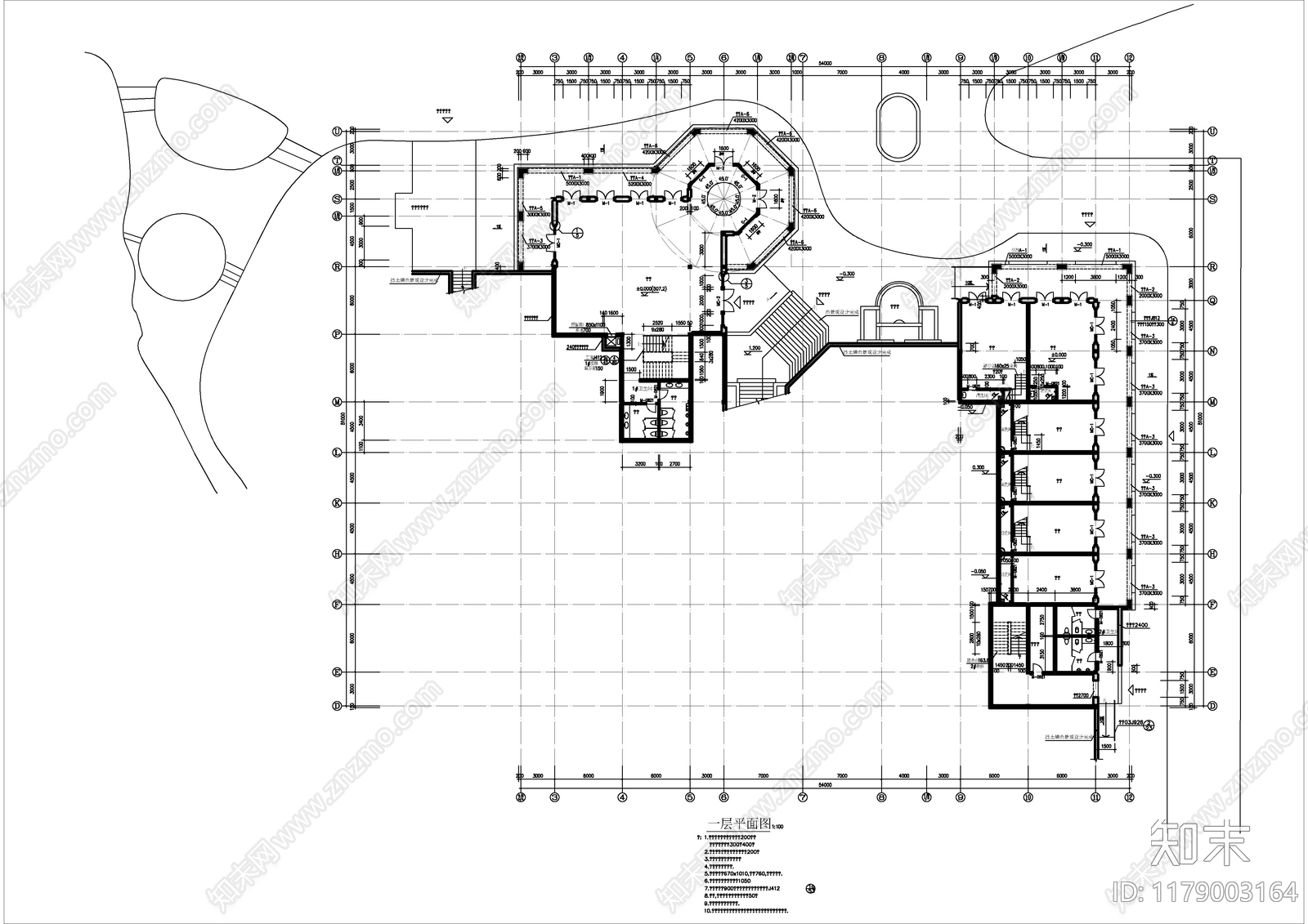 现代其他建筑施工图下载【ID:1179003164】