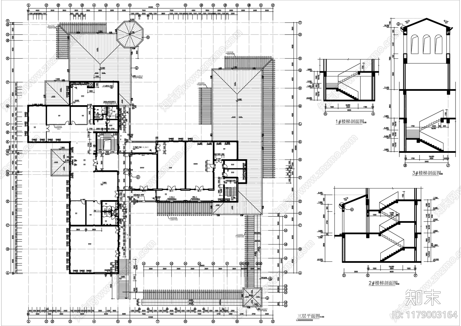 现代其他建筑施工图下载【ID:1179003164】