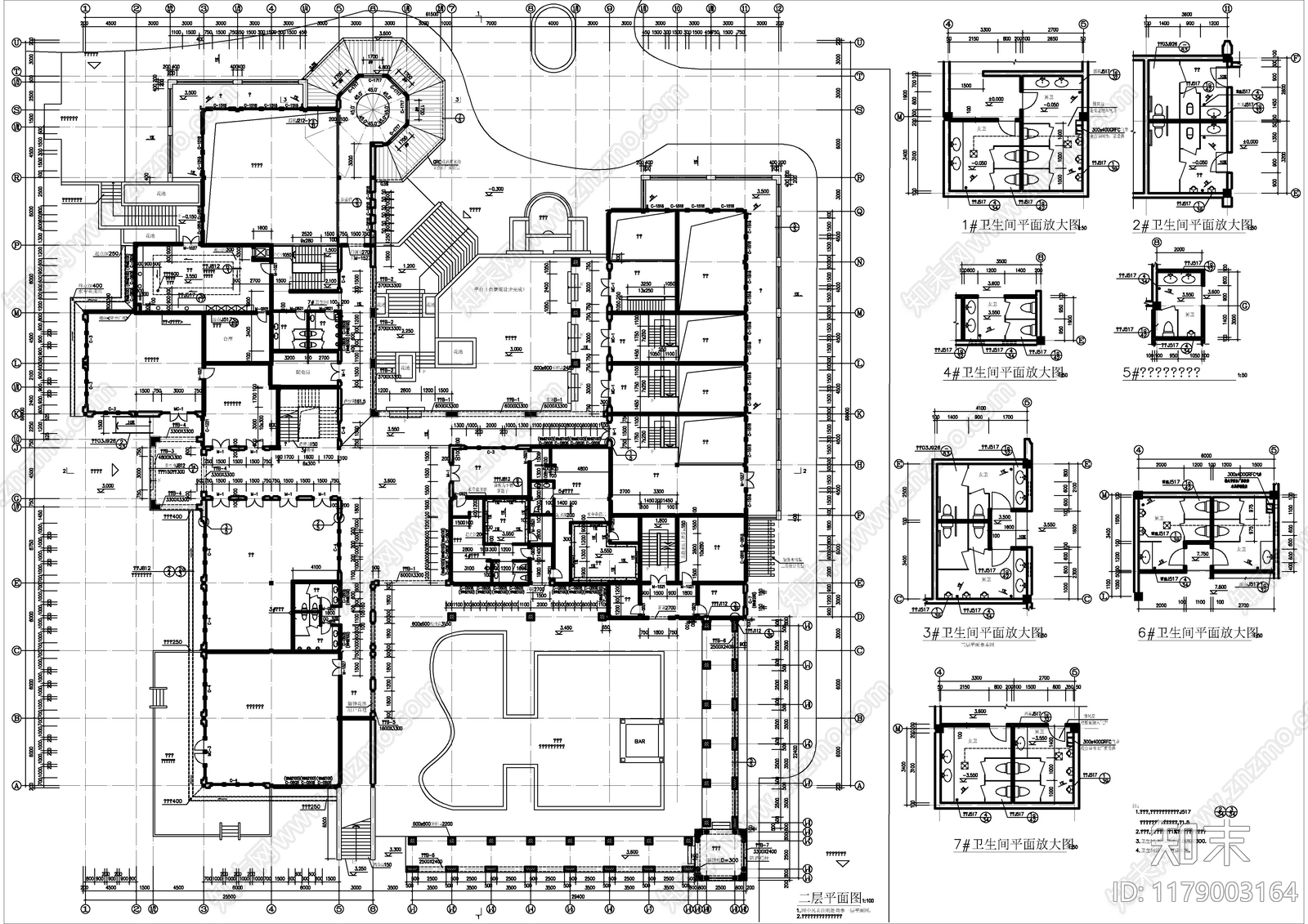 现代其他建筑施工图下载【ID:1179003164】