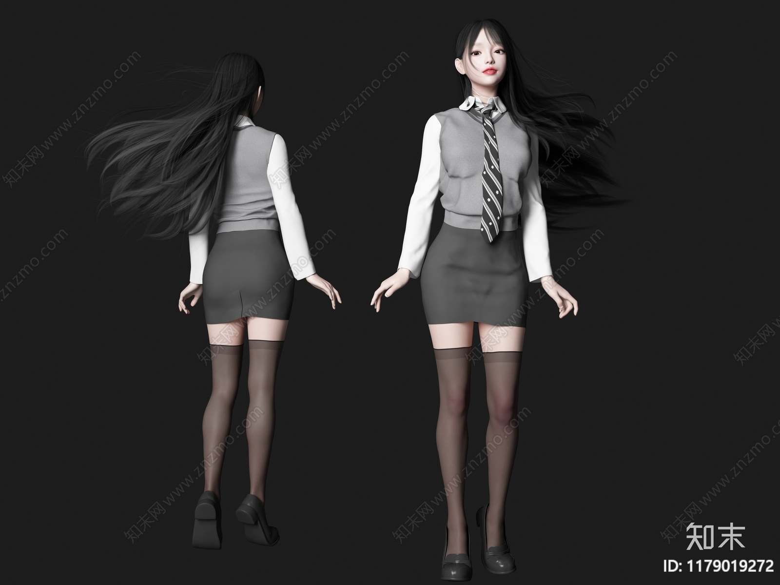 女人3D模型下载【ID:1179019272】