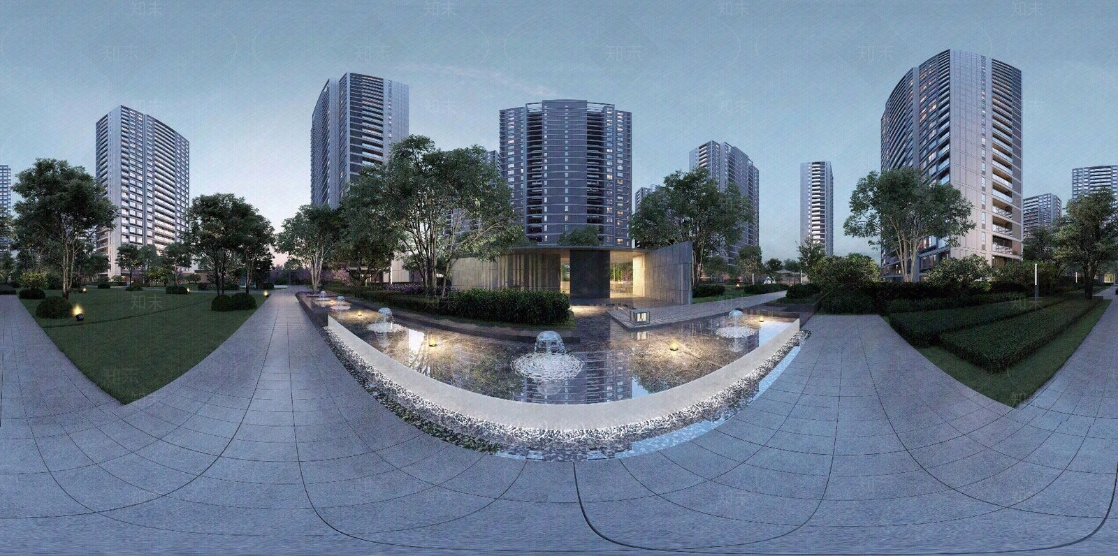 现代城市HDR贴图下载【ID:1179048341】_【知末网贴图库】