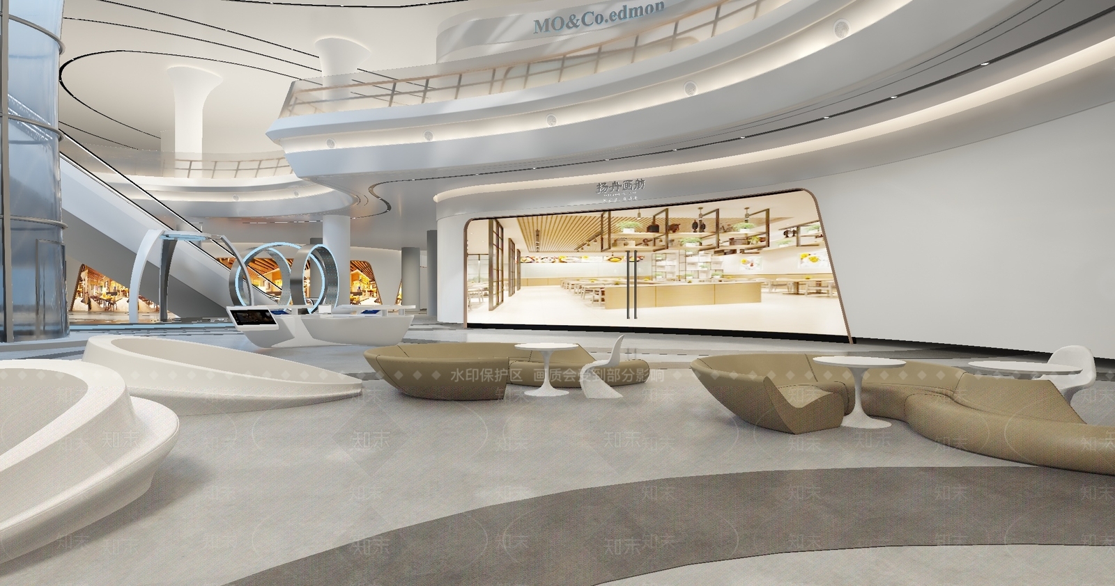 现代商场3D模型下载【ID:1179049776】
