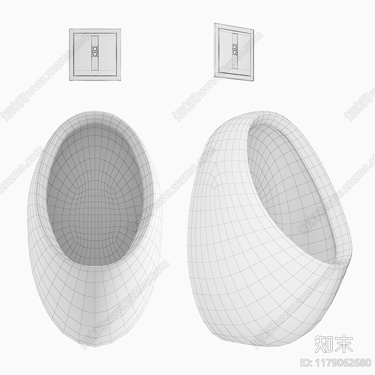 马桶3D模型下载【ID:1179062680】