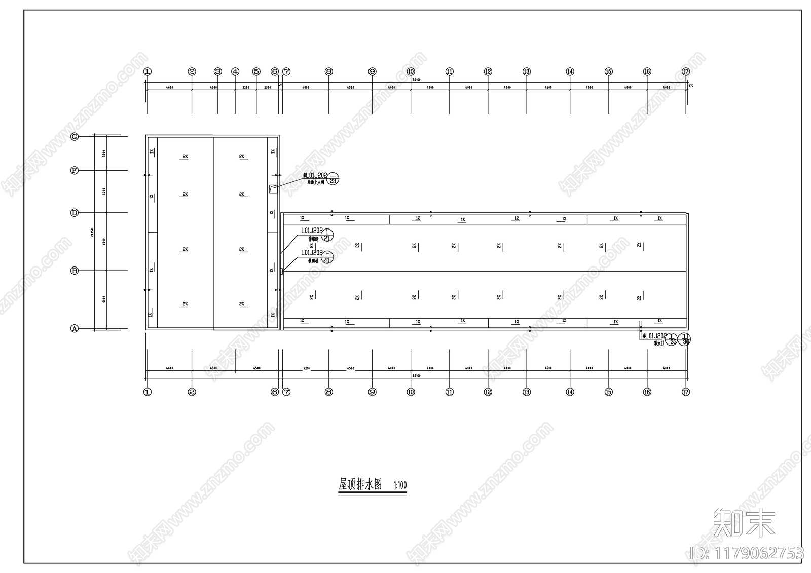 现代商业街cad施工图下载【ID:1179062753】