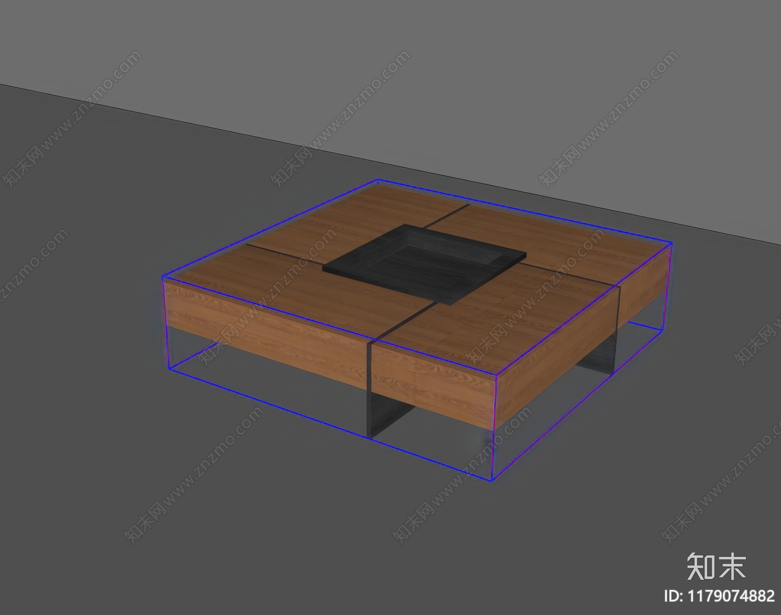 现代茶几SU模型下载【ID:1179074882】