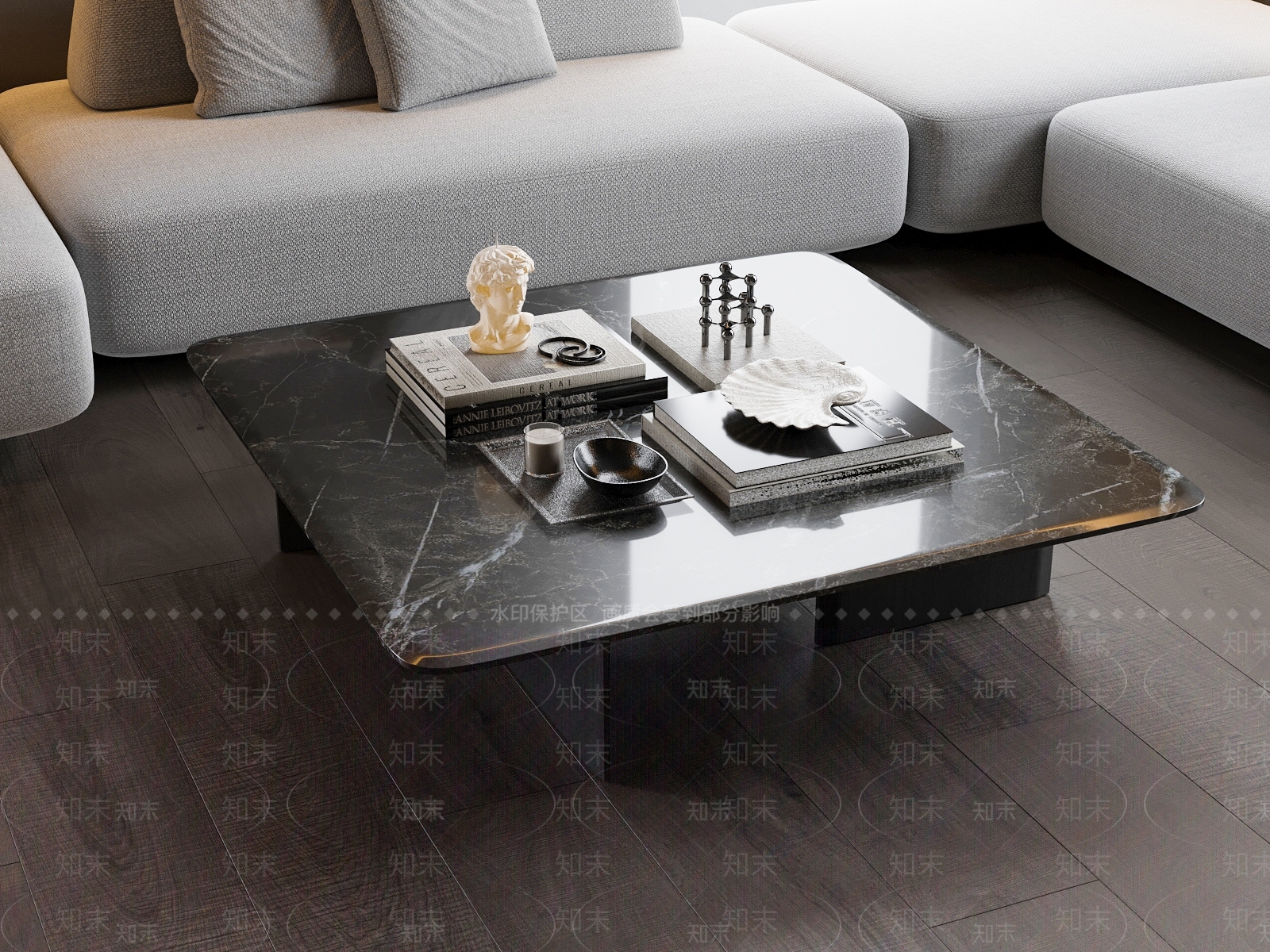 现代意式茶几SU模型下载【ID:1179097205】