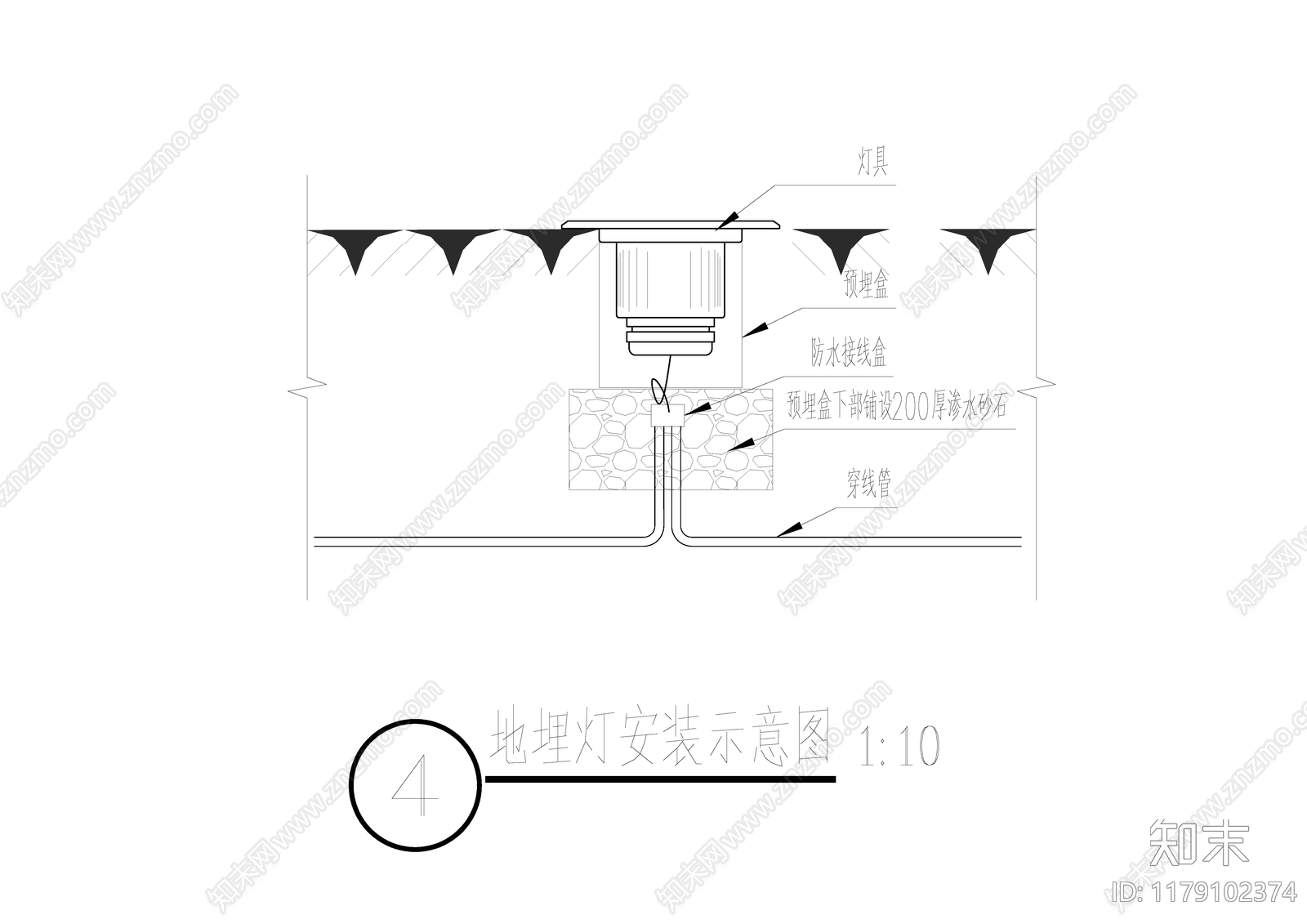 电气节点cad施工图下载【ID:1179102374】