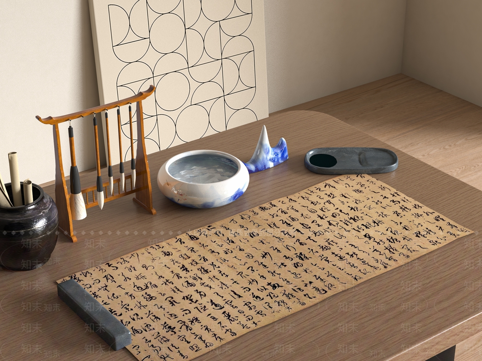 画具3D模型下载【ID:1179111103】