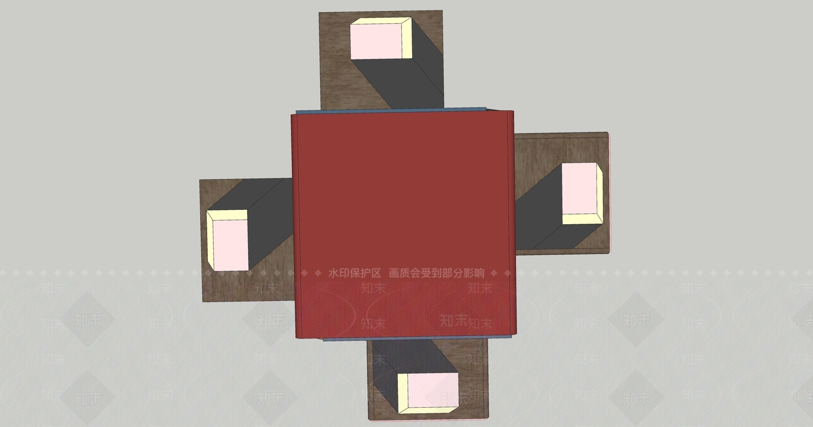 现代其他架子SU模型下载【ID:1179113264】