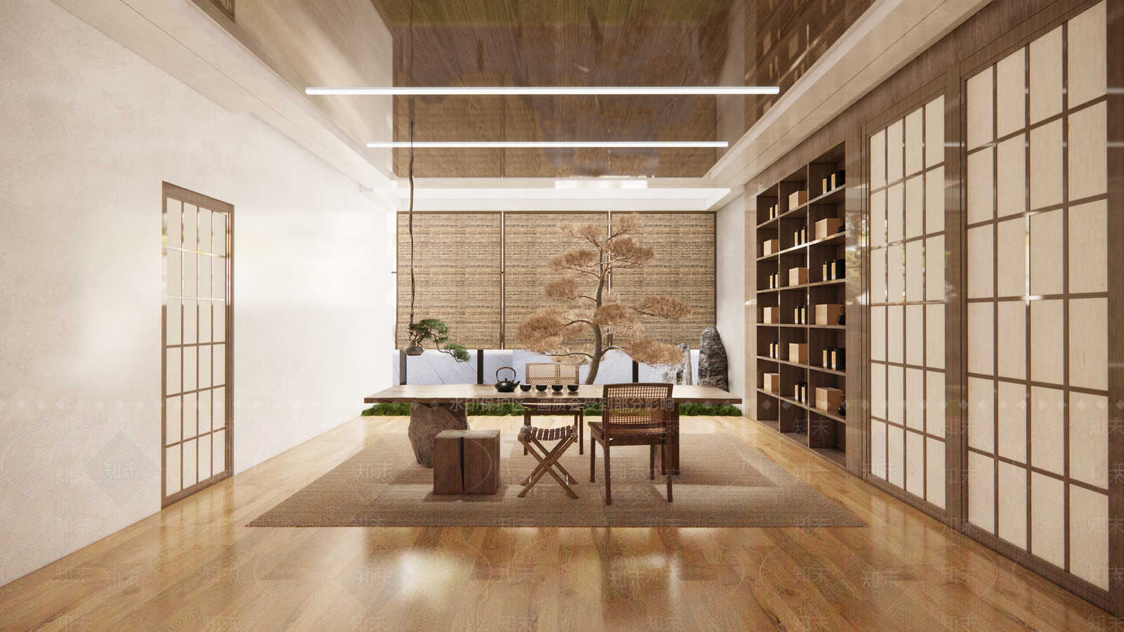 新中式其他店铺SU模型下载【ID:1179572193】