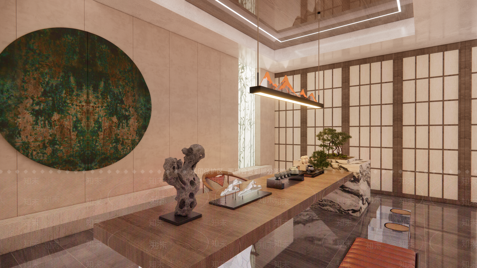 新中式其他店铺SU模型下载【ID:1179572193】