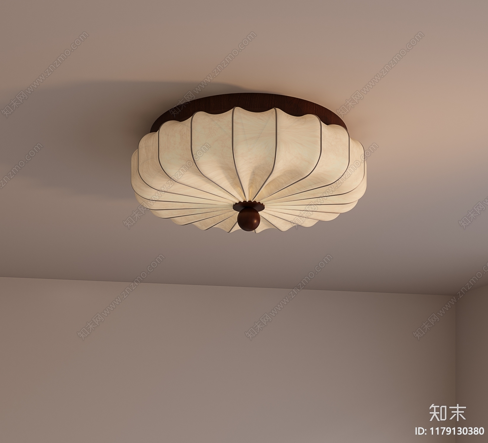 中古复古吸顶灯SU模型下载【ID:1179130380】