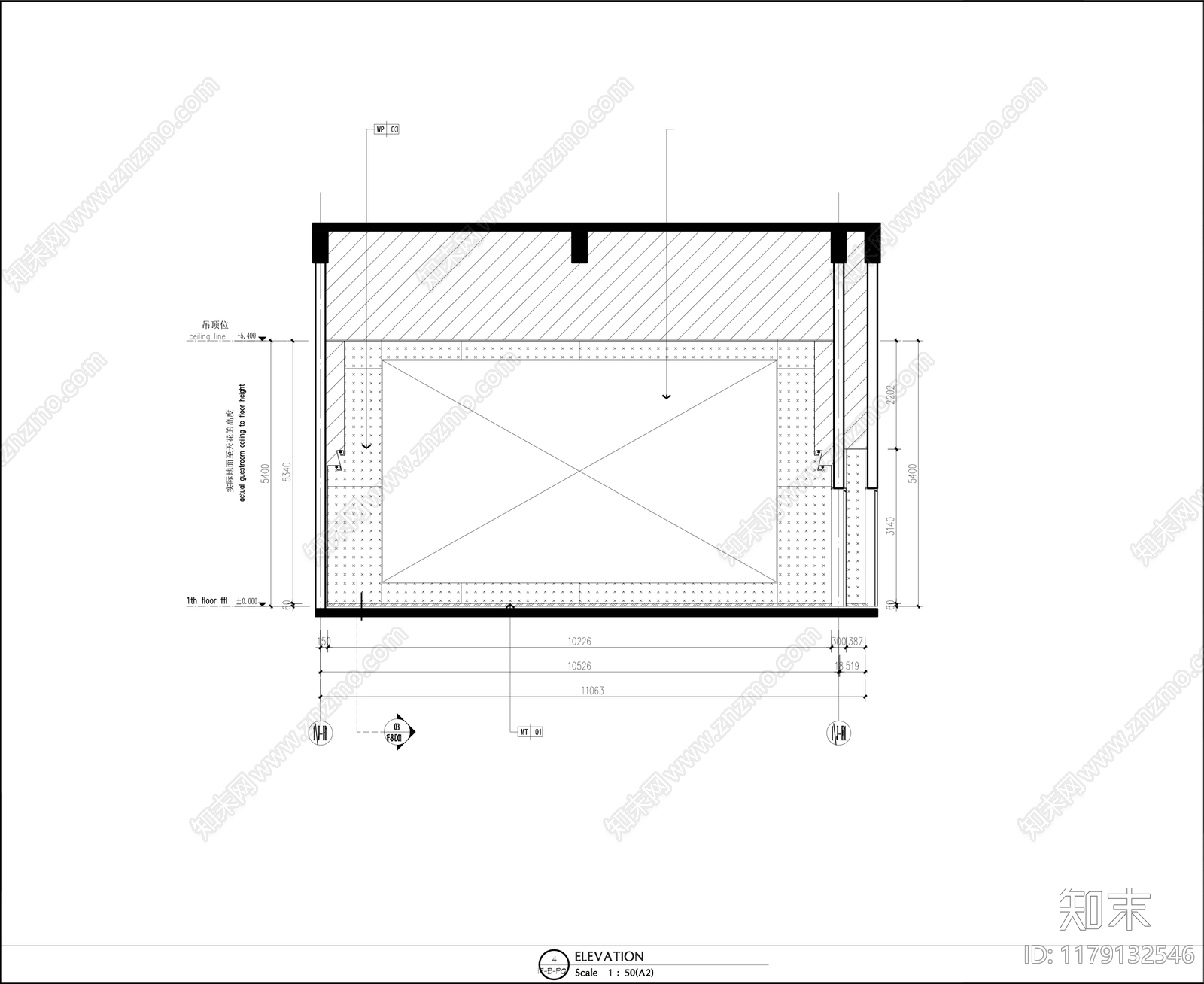 现代新中式电影院cad施工图下载【ID:1179132546】