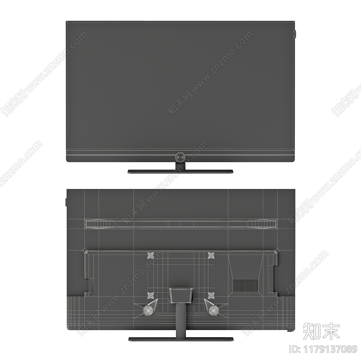 电视3D模型下载【ID:1179137089】