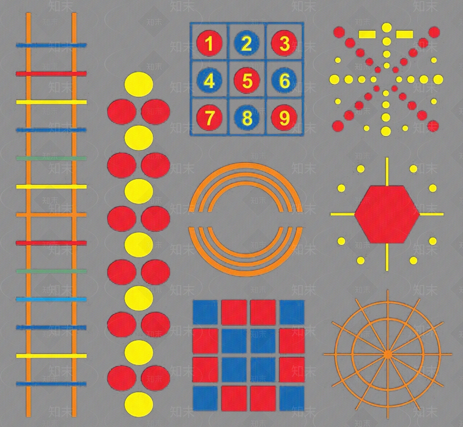 现代极简塑胶地板贴图下载【ID:1179151388】