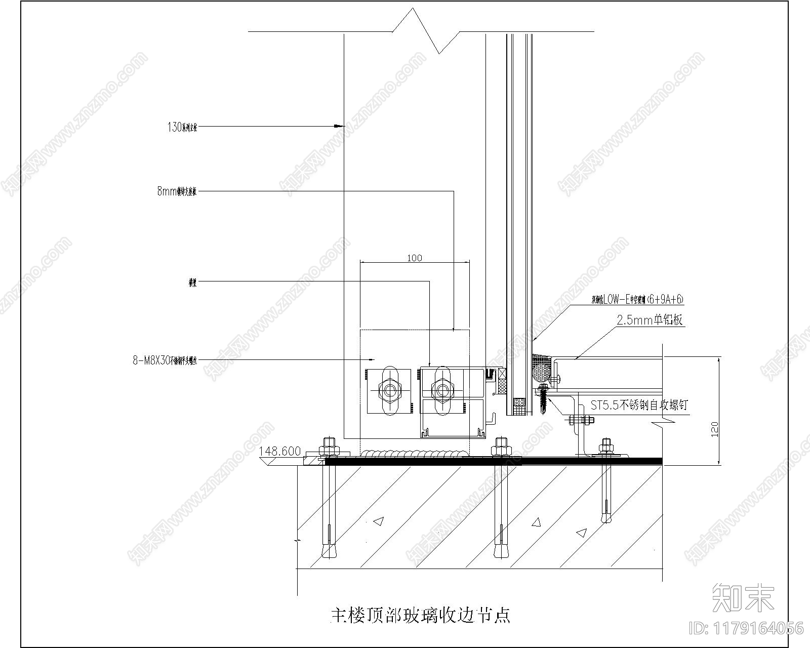 现代其他节点详图cad施工图下载【ID:1179164056】