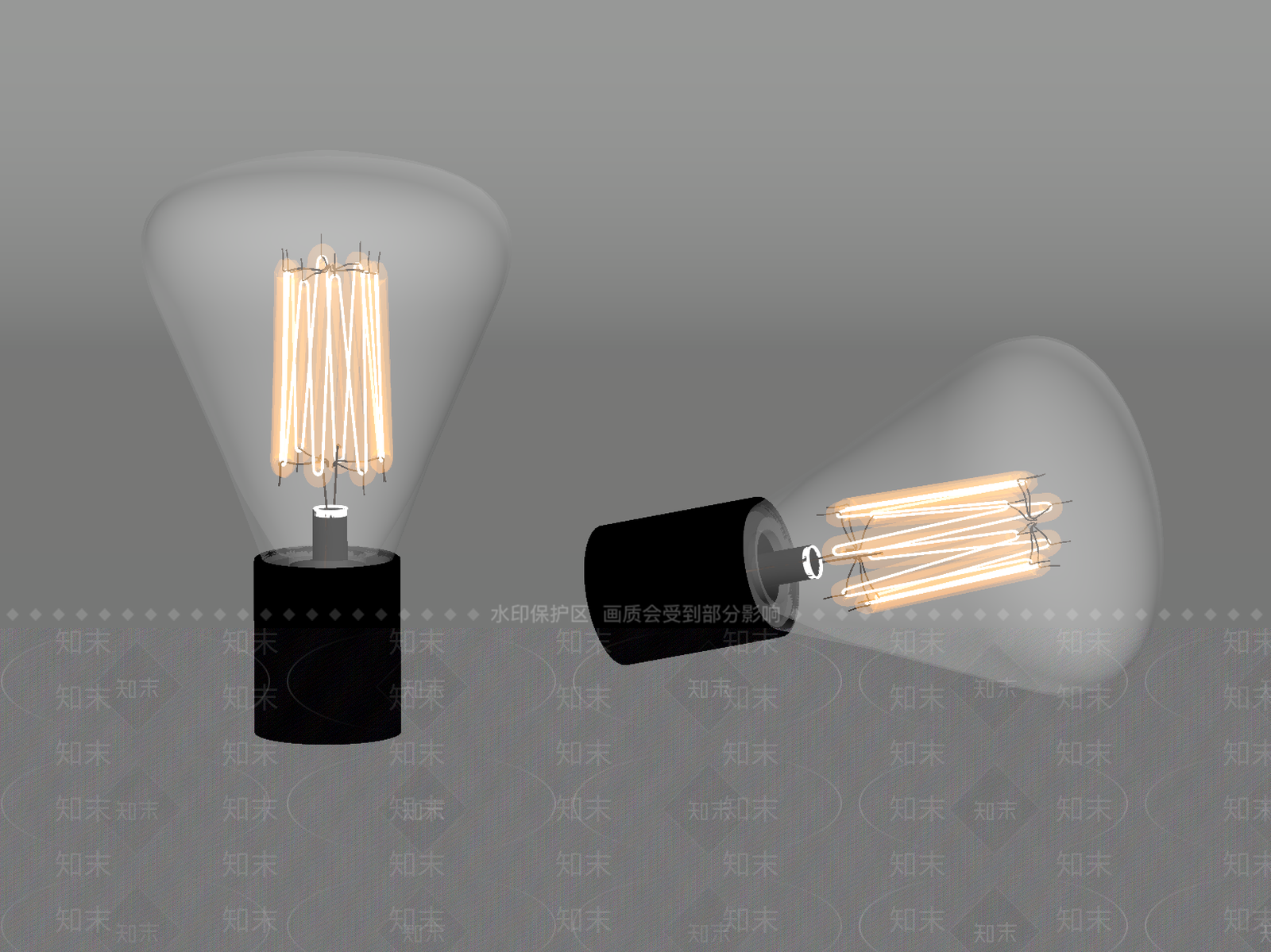 现代其他灯具SU模型下载【ID:1179165213】