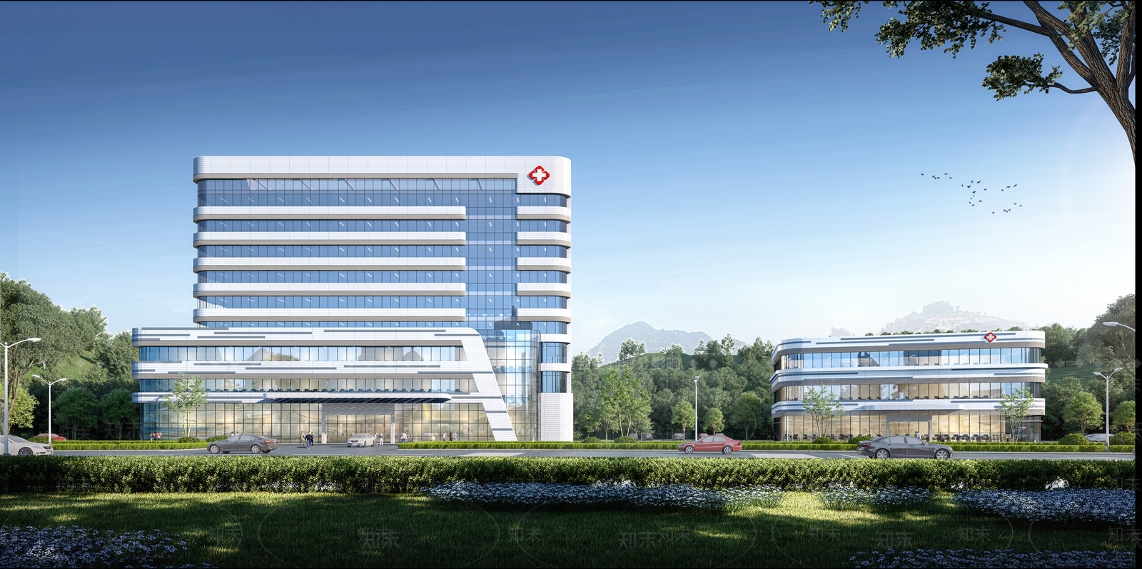 现代其他公共建筑3D模型下载【ID:1179192496】