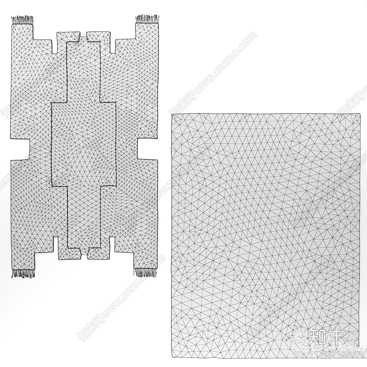 地毯3D模型下载【ID:1179213883】
