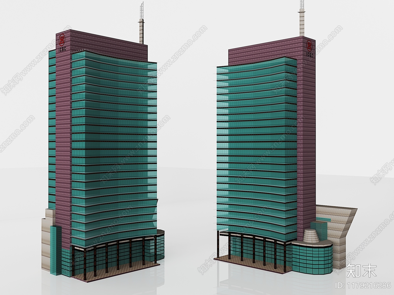 现代其他商业建筑3D模型下载【ID:1179216286】