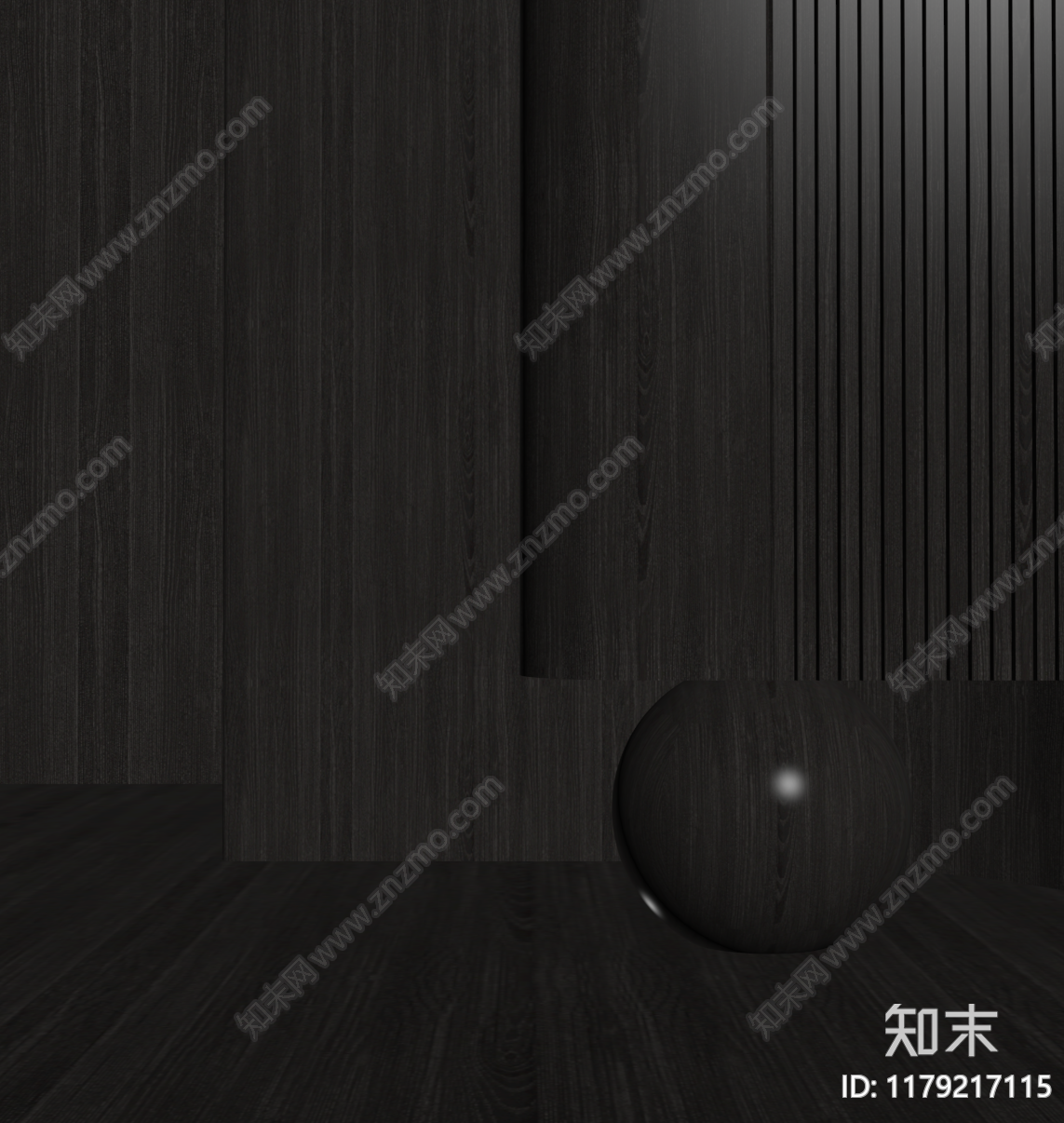 现代意式护墙板SU模型下载【ID:1179217115】