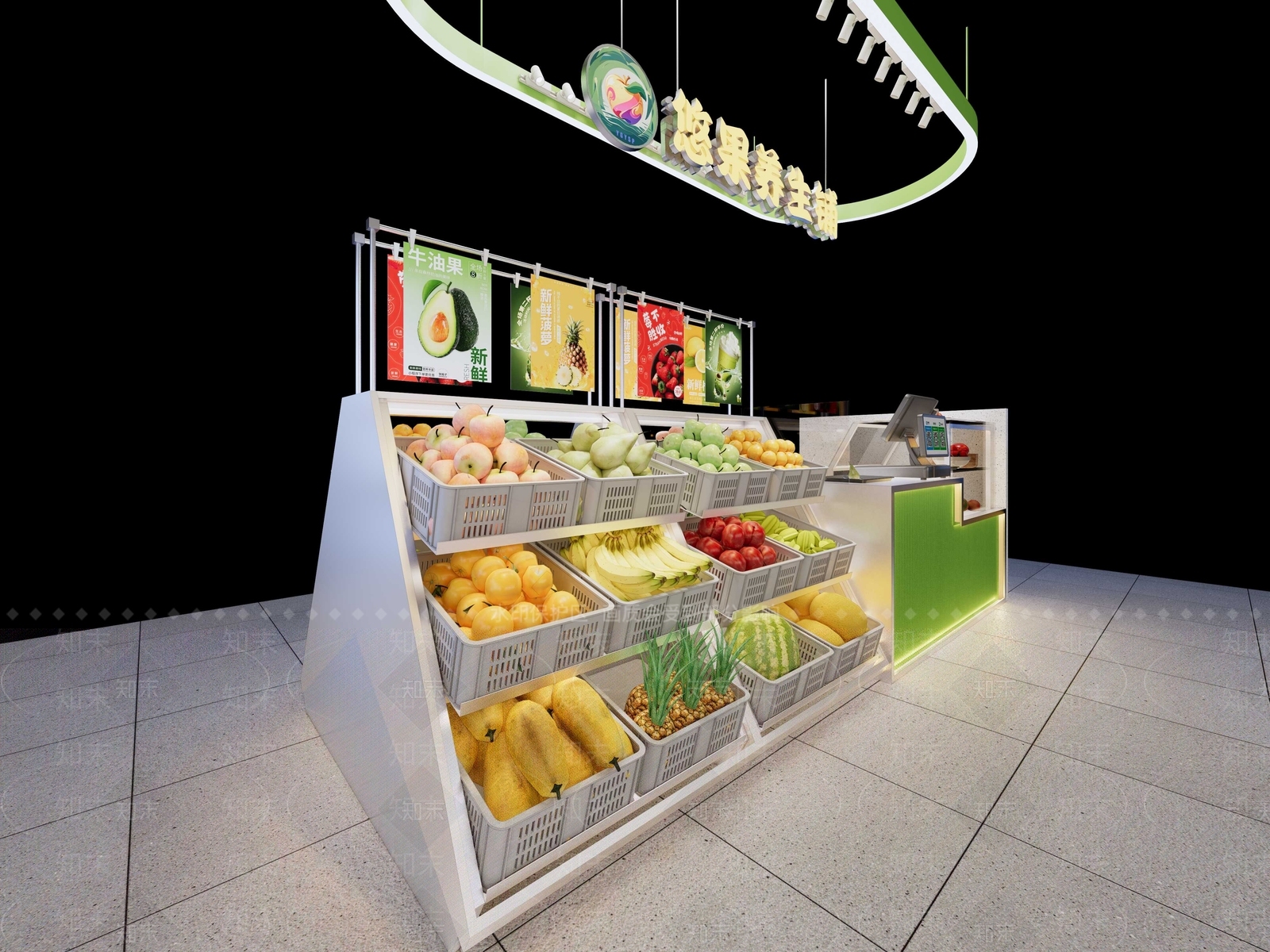 现代其他店铺SU模型下载【ID:1179234817】