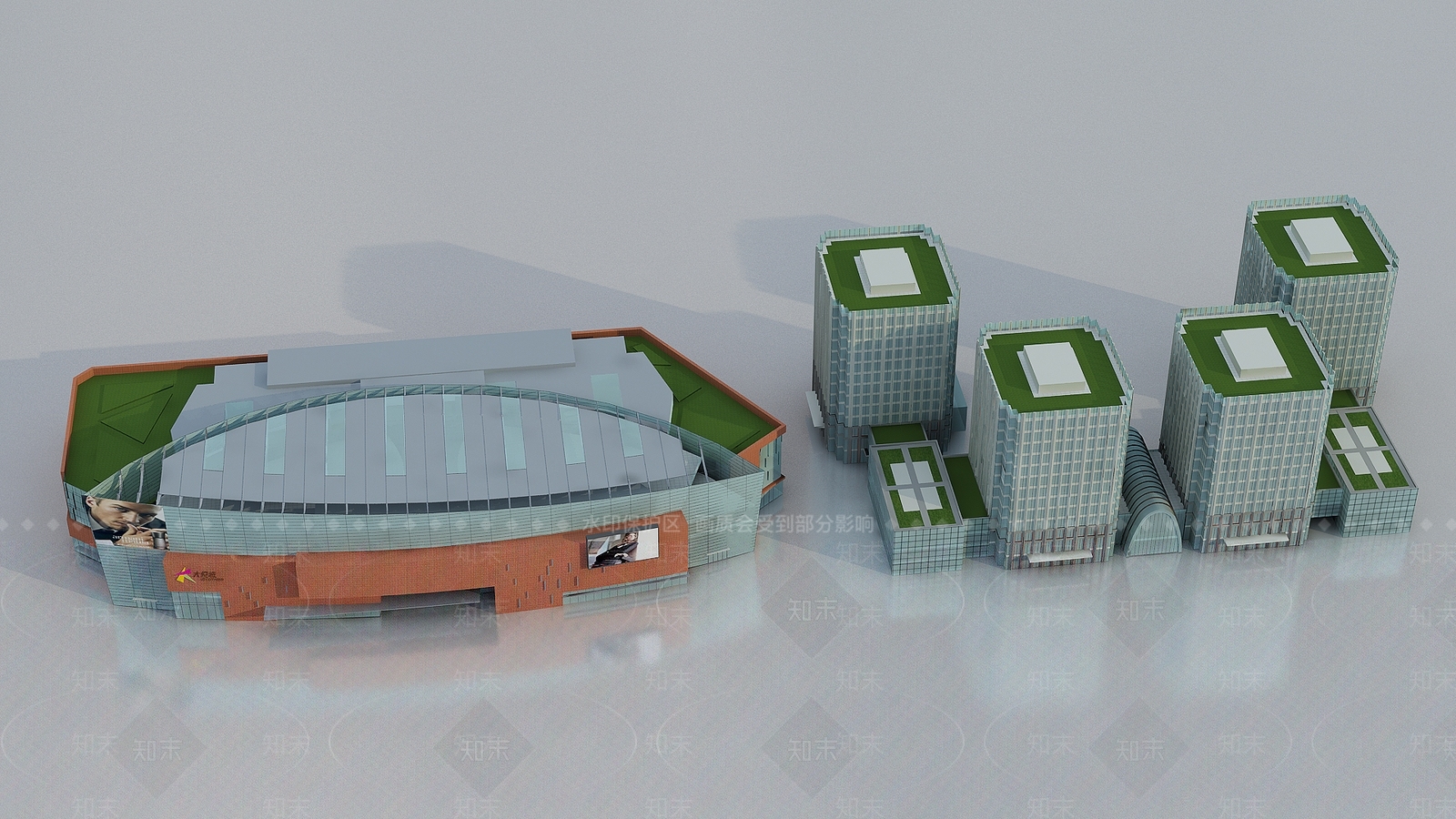 现代其他商业建筑SU模型下载【ID:1179246787】