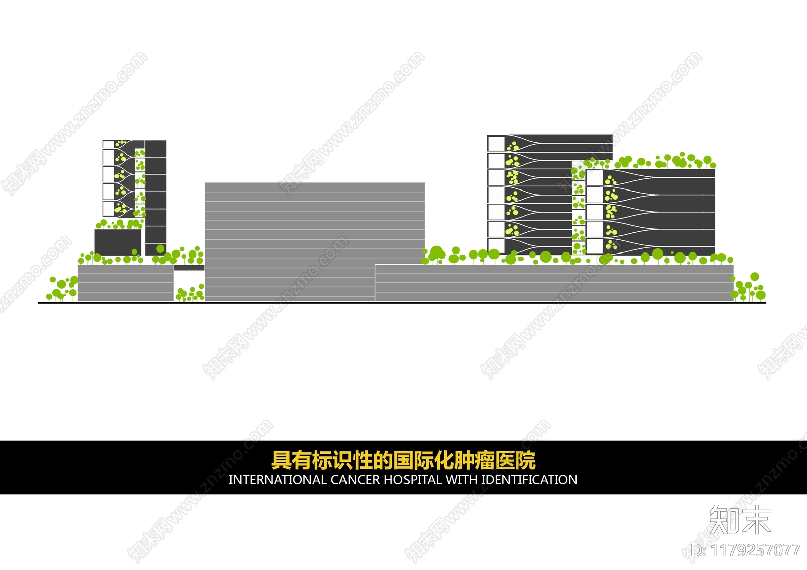 现代医院景观下载【ID:1179257077】