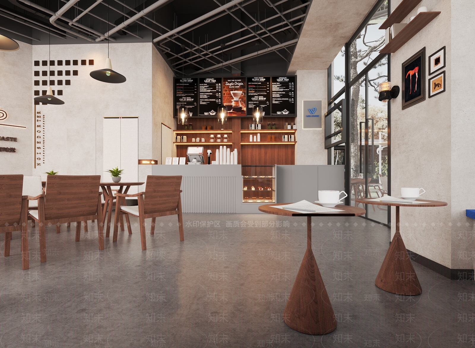 现代其他餐饮空间3D模型下载【ID:1179263983】