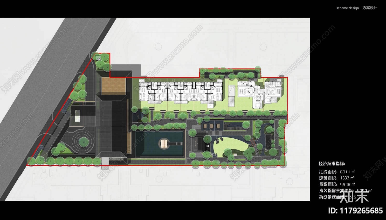 新中式中式示范区景观下载【ID:1179265685】