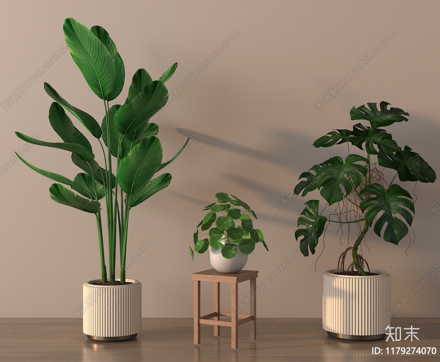 盆栽3D模型下载【ID:1179274070】