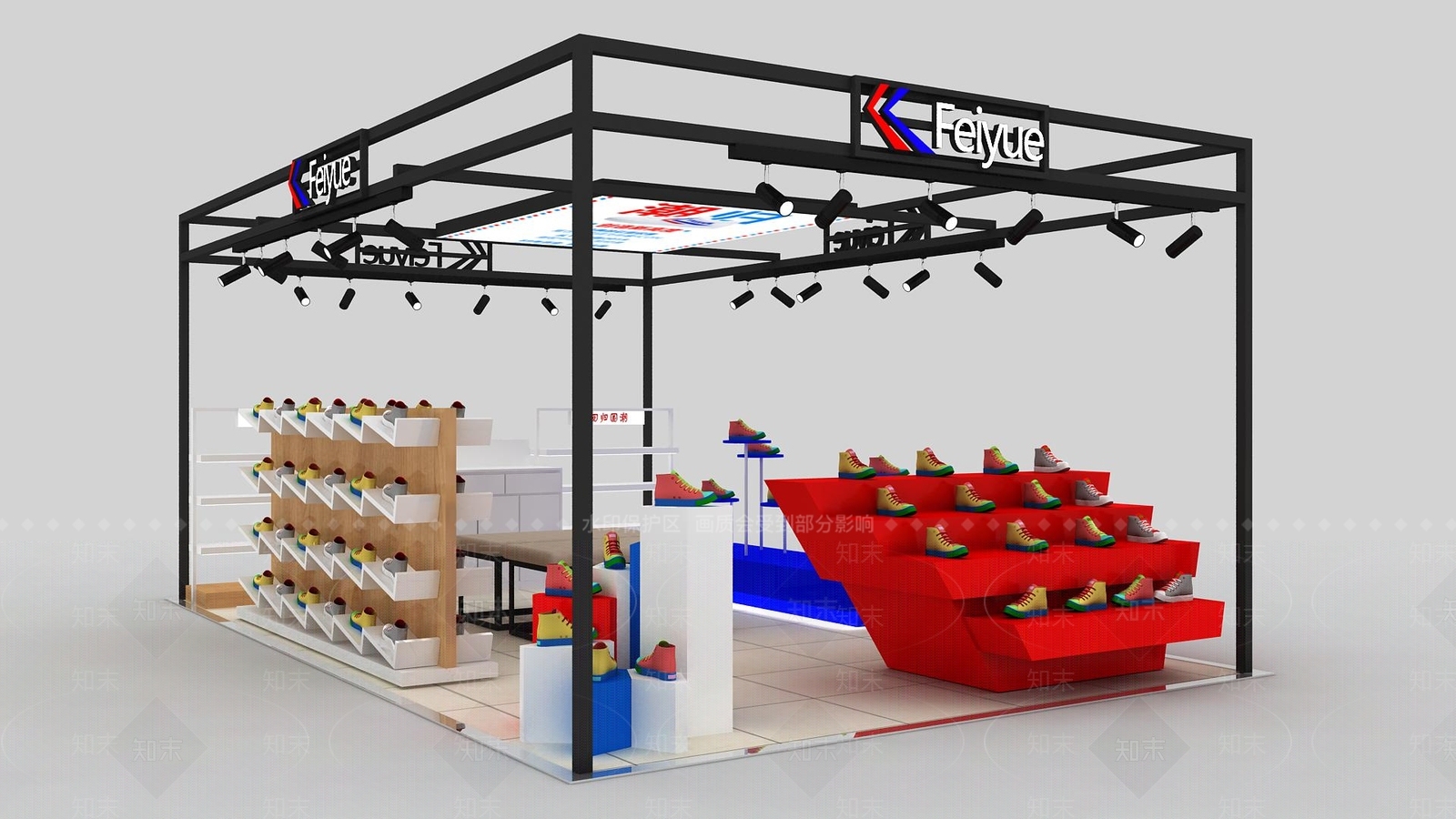 现代商场3D模型下载【ID:1179279367】