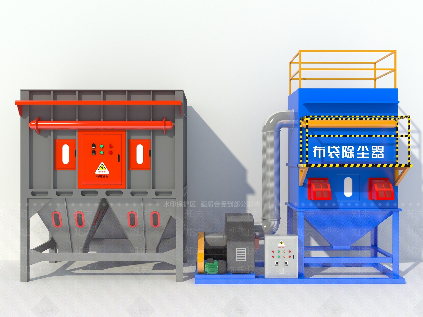工业设备3D模型下载【ID:1179293535】