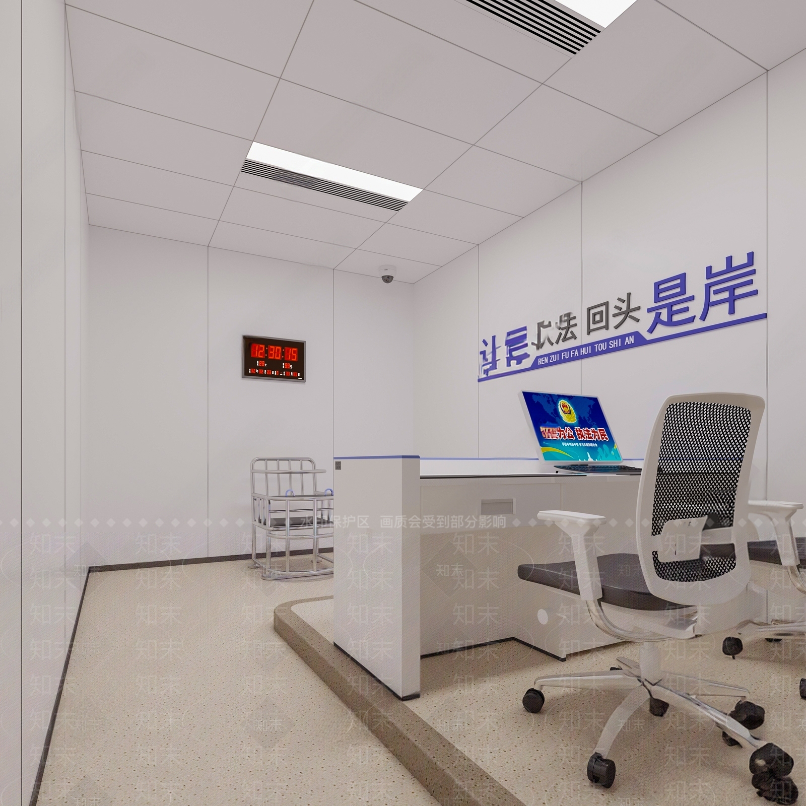 现代其他公共空间SU模型下载【ID:1179301751】