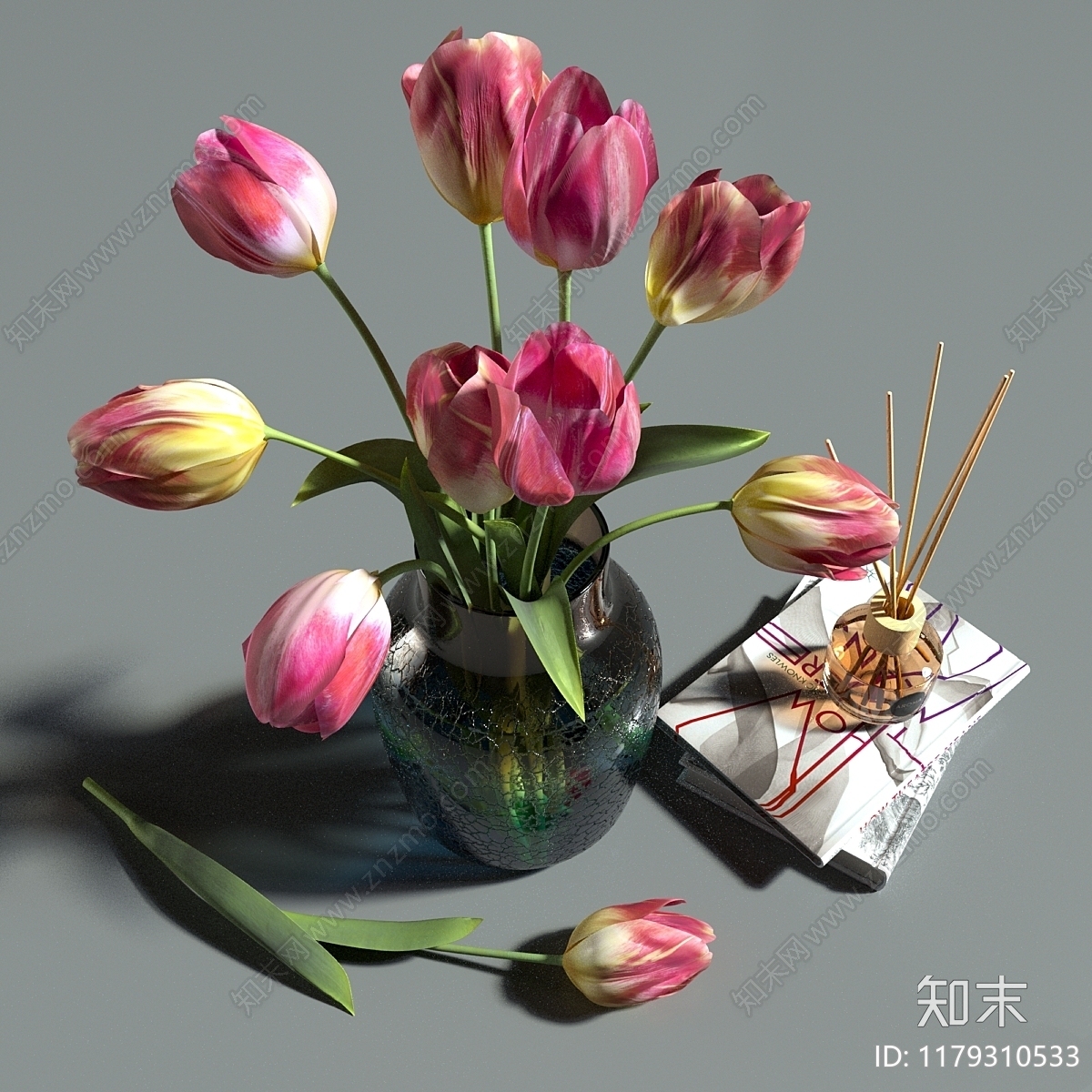 摆件组合3D模型下载【ID:1179310533】