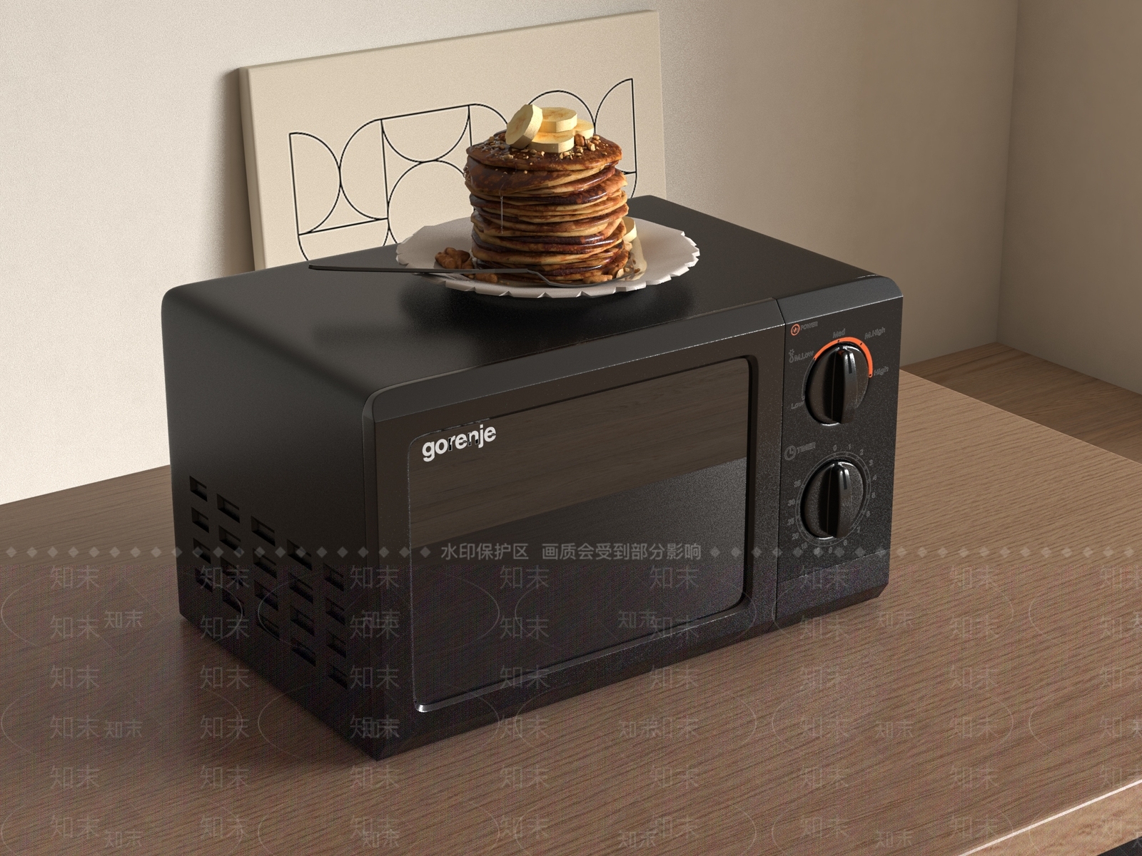 烤箱SU模型下载【ID:1179319289】