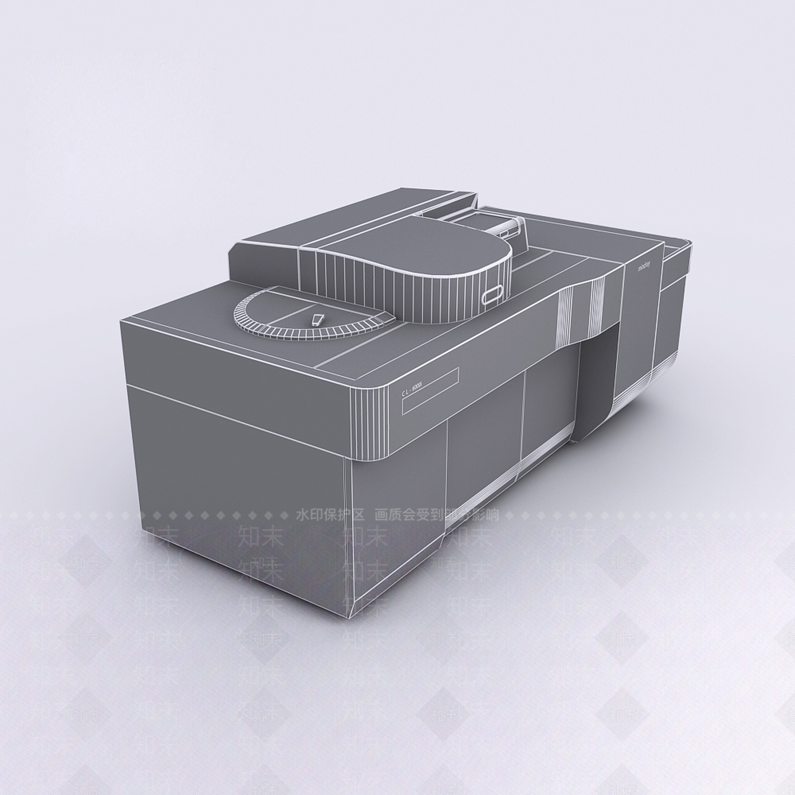 现代实验室3D模型下载【ID:1179319923】