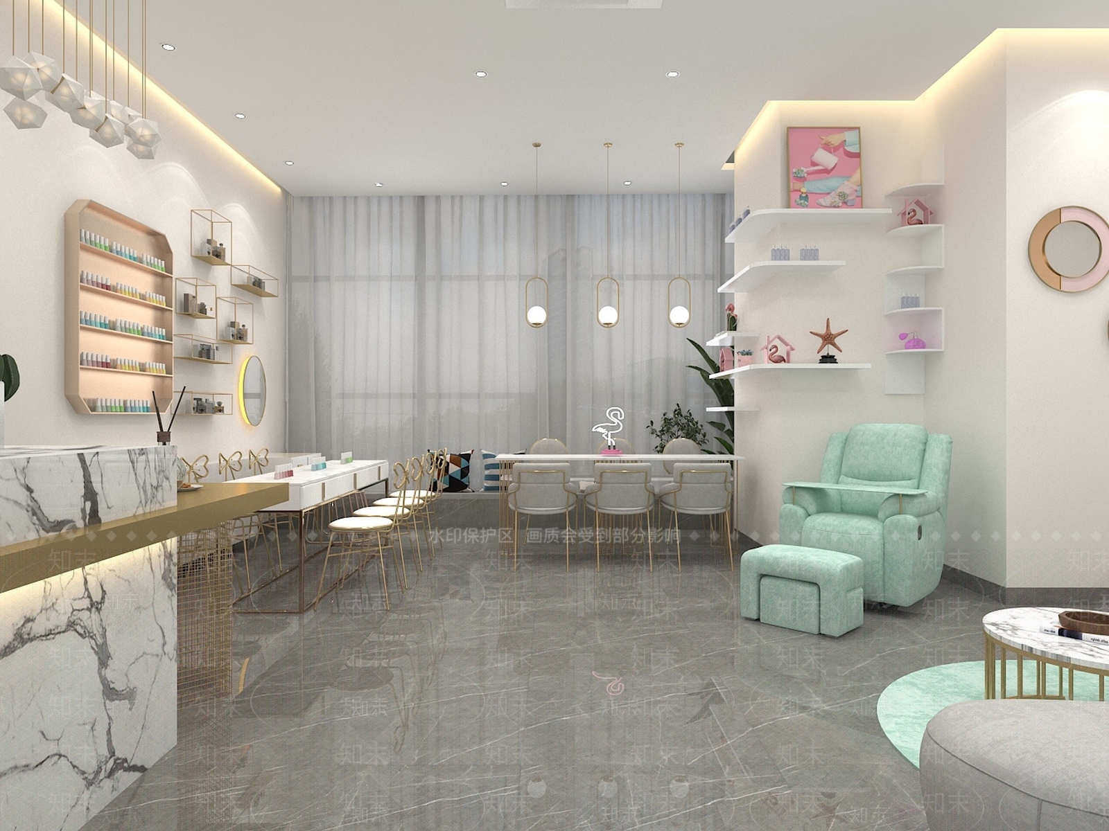 现代其他商业空间3D模型下载【ID:1179330278】