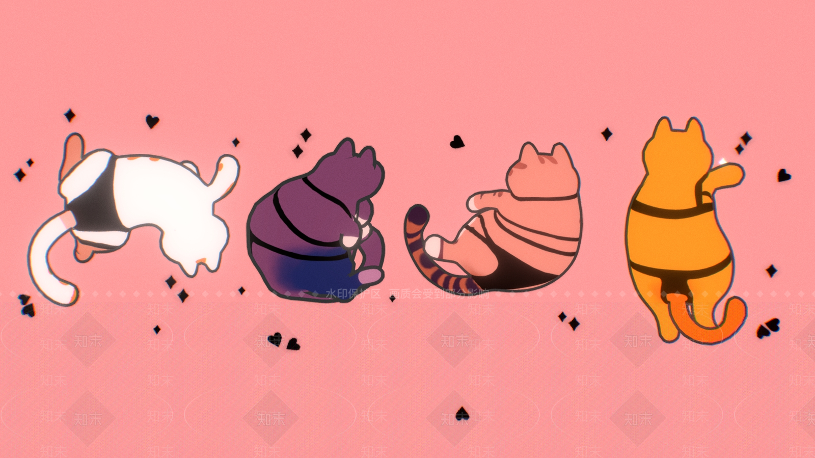 猫3D模型下载【ID:1179331862】