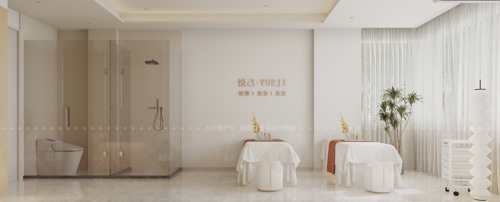 美容院3D模型下载【ID:1179334537】