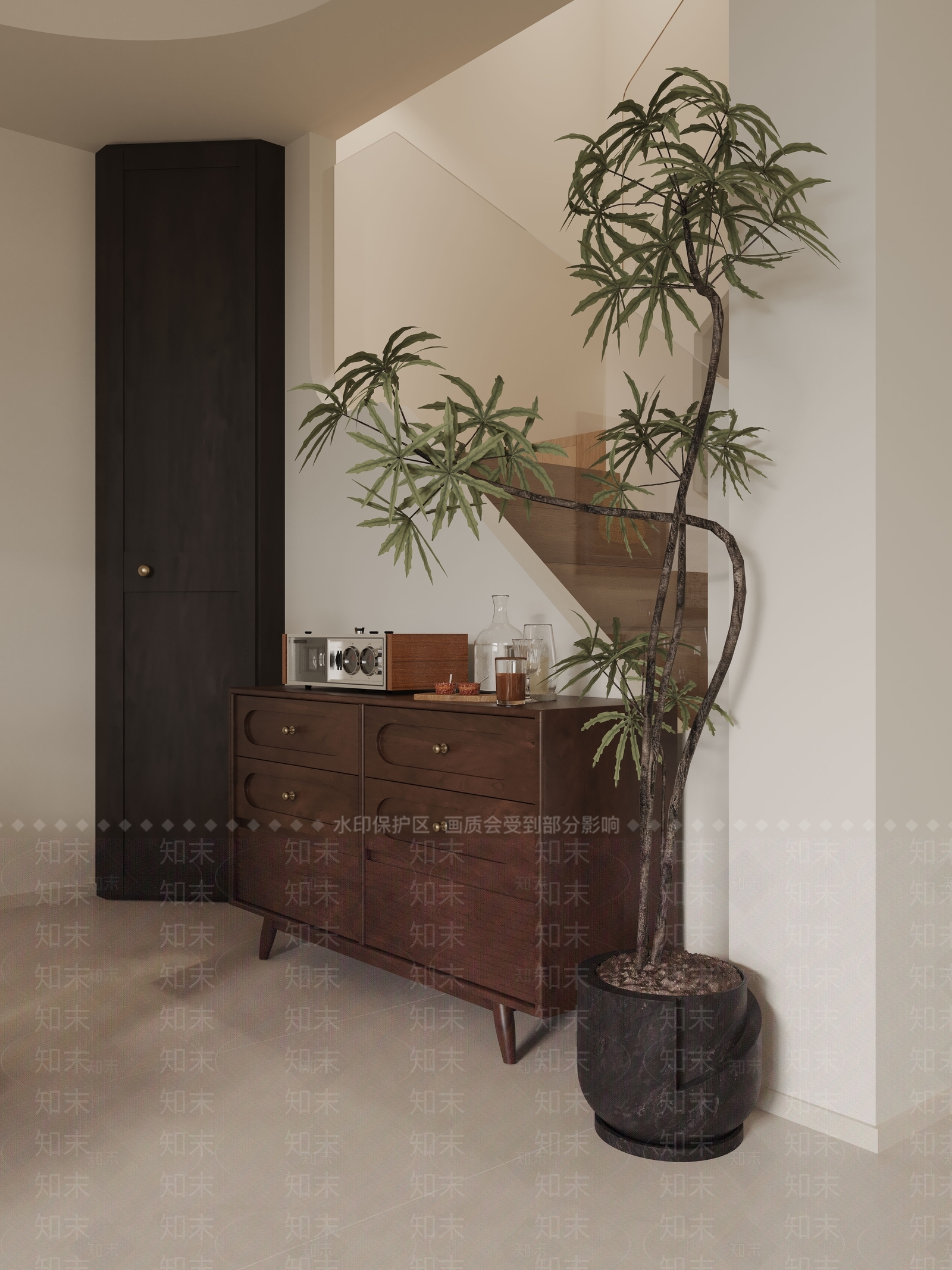 盆栽3D模型下载【ID:1179347635】