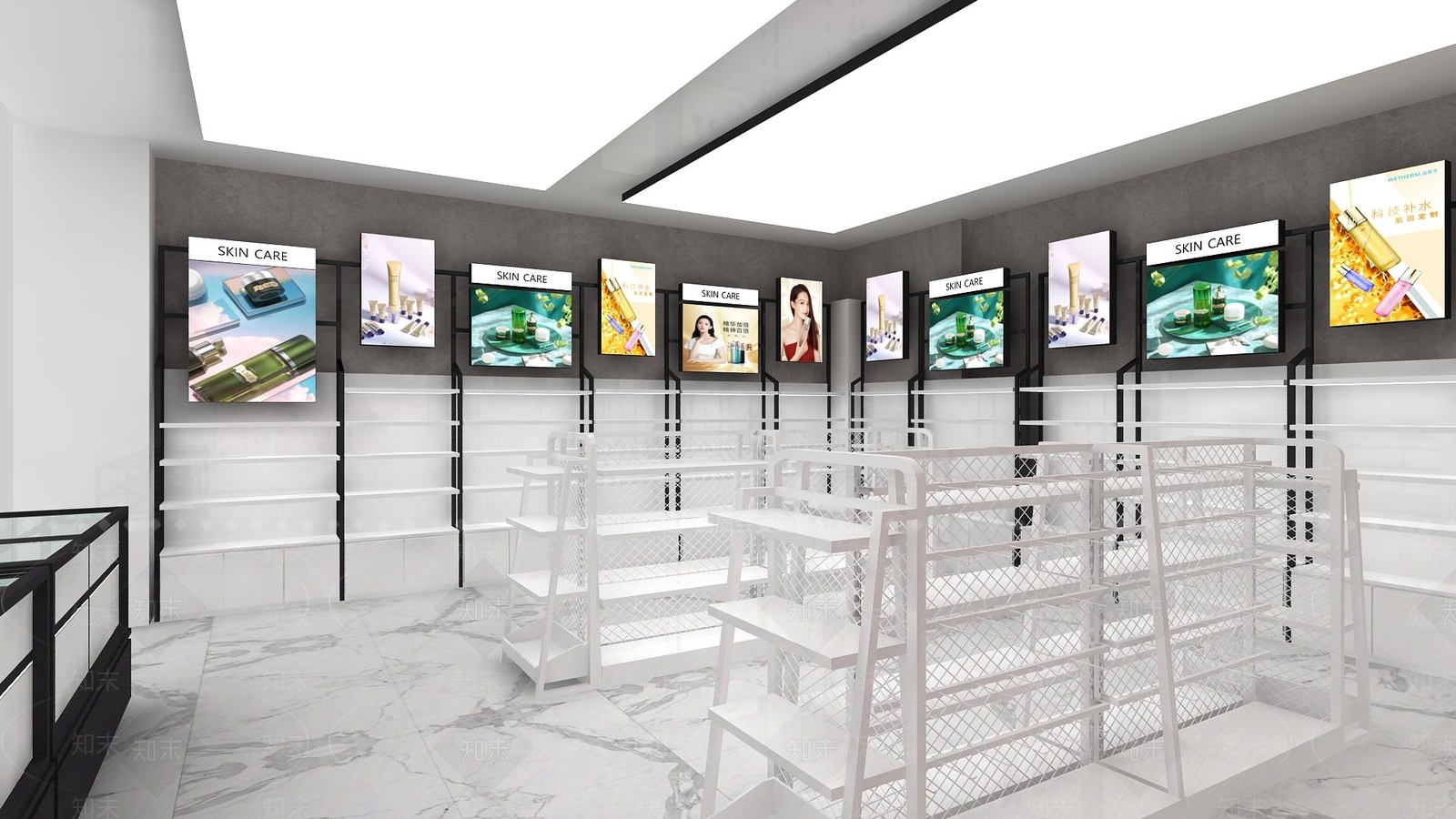 现代商场3D模型下载【ID:1179360384】
