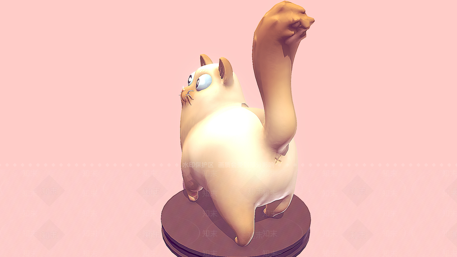 猫3D模型下载【ID:1179368530】