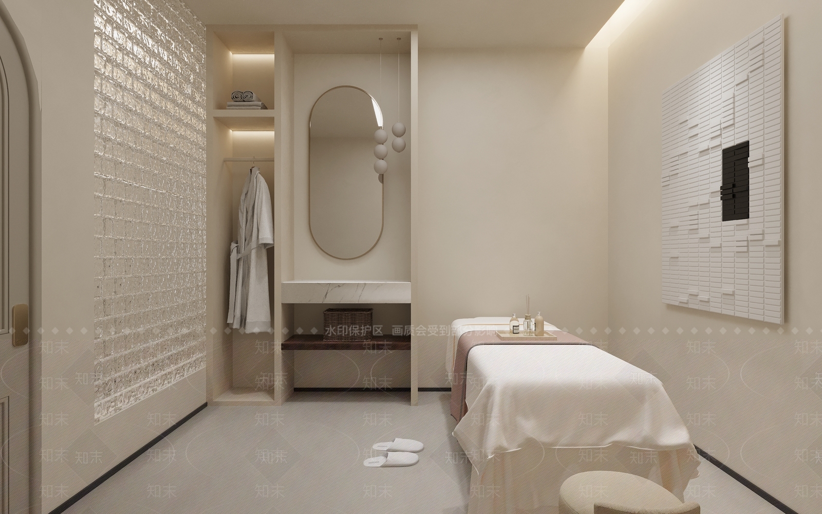 现代美容院3D模型下载【ID:1179371360】