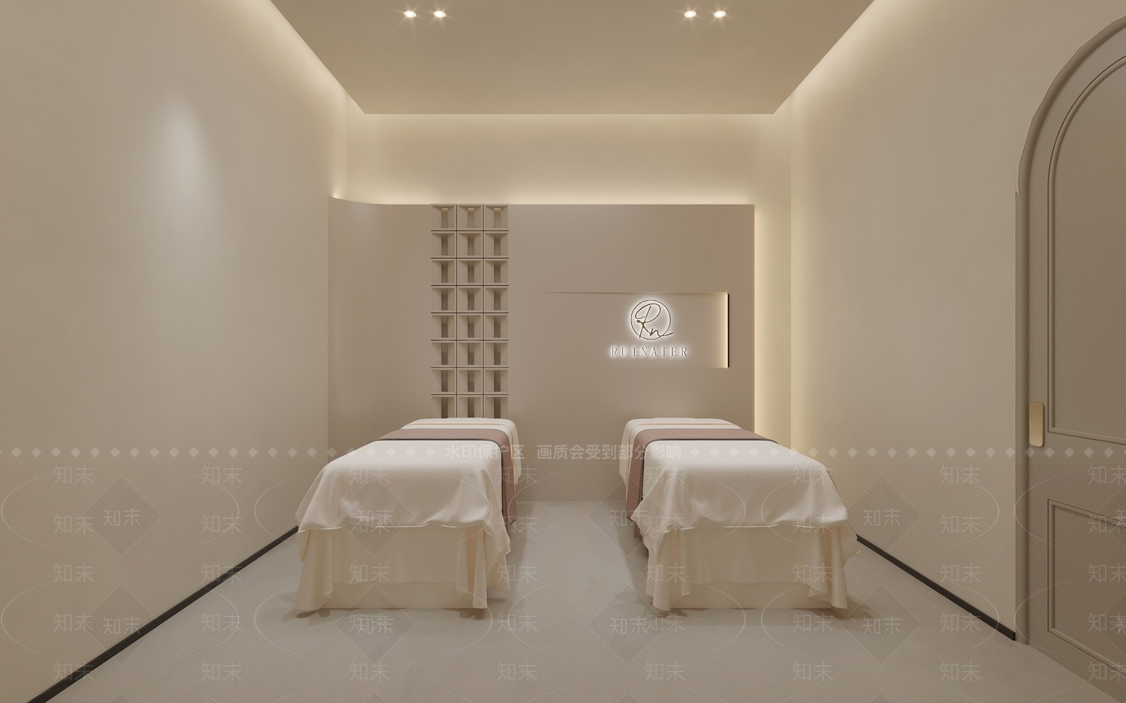 现代美容院3D模型下载【ID:1179371633】