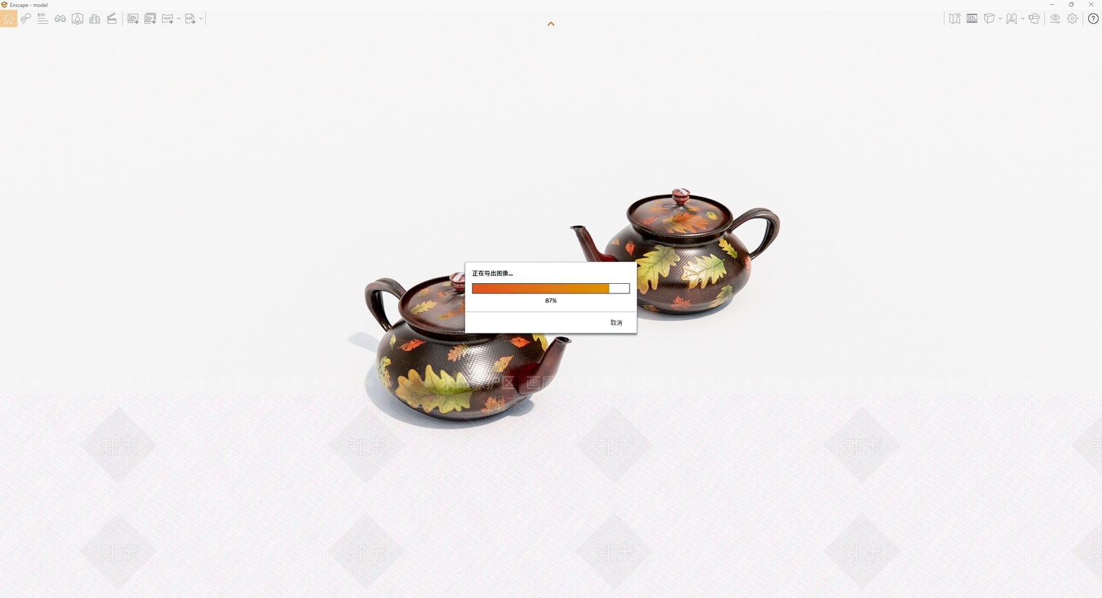 茶具SU模型下载【ID:1179384577】