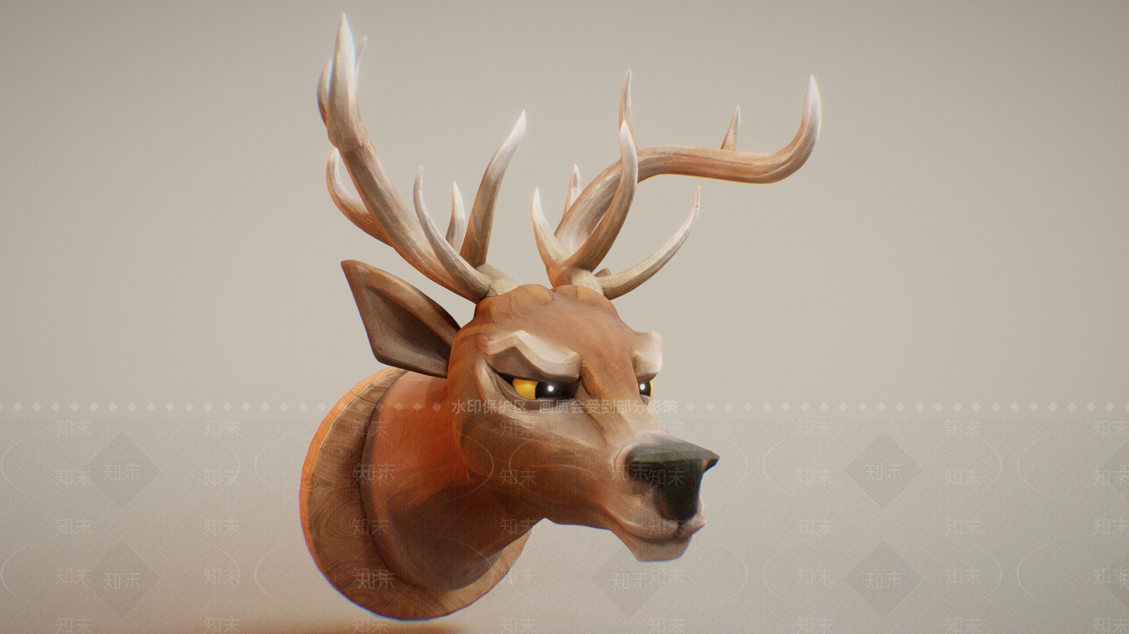 现代挂件3D模型下载【ID:1179384704】