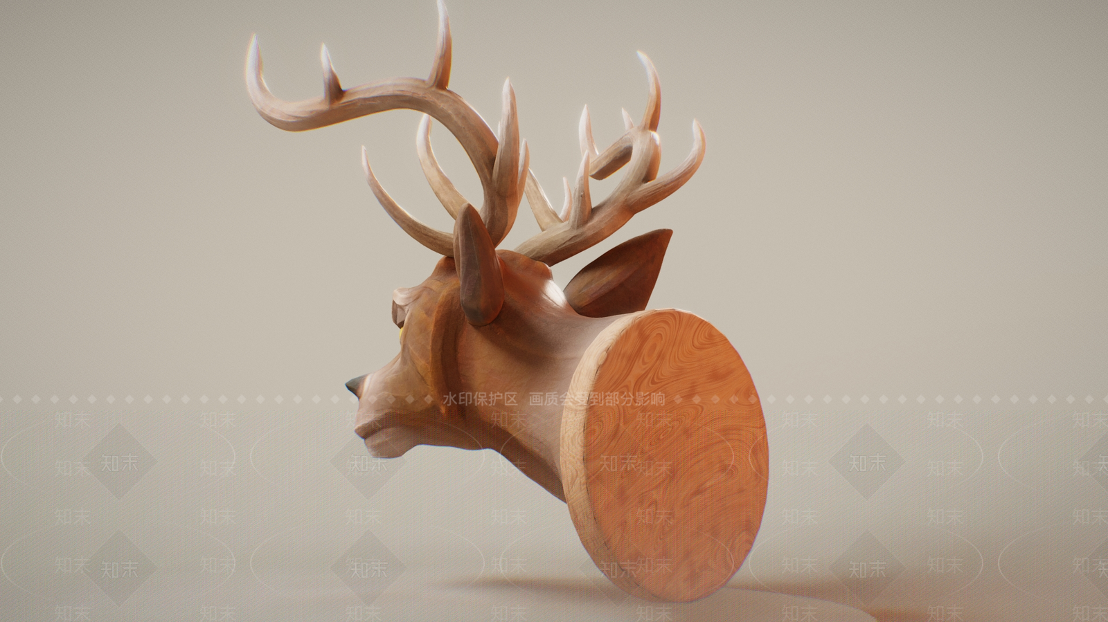 现代挂件3D模型下载【ID:1179384704】